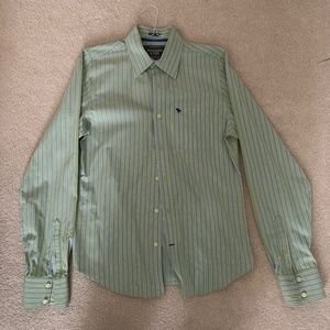 Striped Abercrombie & Fitch dress shirt
